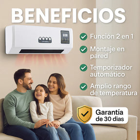 SplitMax | Climatizador Portátil Premium 2 en 1 [Calor y Frio]