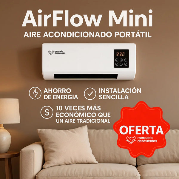 SplitMax | Climatizador Portátil Premium 2 en 1 [Calor y Frio]
